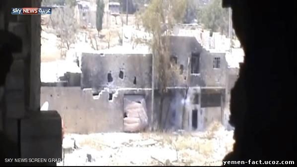 أرشيفية لاشتباكات في محيط حي برزة الدمشقي