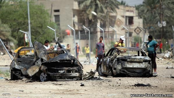 انفجار في العاصمة بغداد - أرشيف